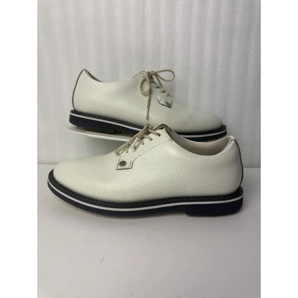 G/FORE Gallivanter Golf Shoes Mens 7 Pebble Grain Leather STYLE: G4MC0EF01 S/TWT